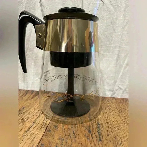 Vintage David  Douglas Flameproof Glass Percolator Coffee Pot - Picture 2 of 9